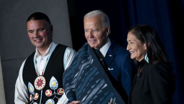 At Tribal Nations Summit, Biden to announce new monument at former Indian boarding school - UPI.com