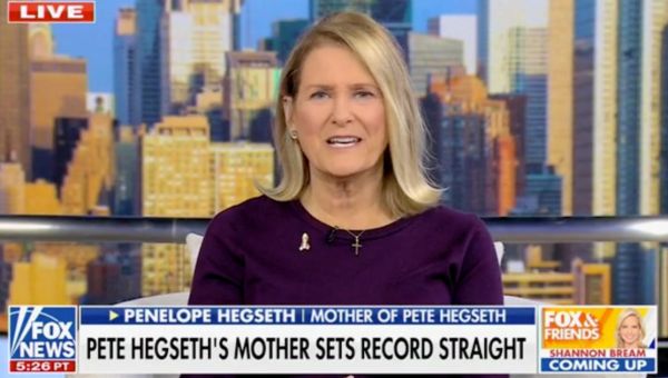 Pete Hegseth’s Mom Pleads With Trump: Trust Me, He’s Changed