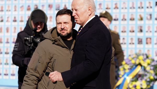 Biden Makes Surprise Visit to Ukraine, Pledges $500 Million More Aid