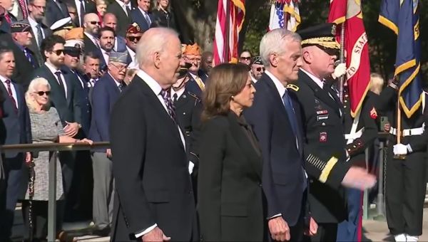 Biden and Harris appear together for the first time since she lost the election to Trump – WSVN 7News | Miami News, Weather, Sports | Fort Lauderdale