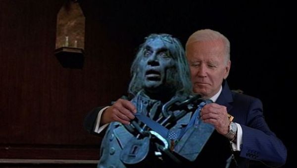 Christmas miracle: Joe Biden personally awarded his dead Uncle Frank the Purple Heart