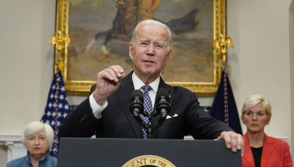 Biden paints oil firms as war profiteers, talks windfall tax  – Portland Press Herald