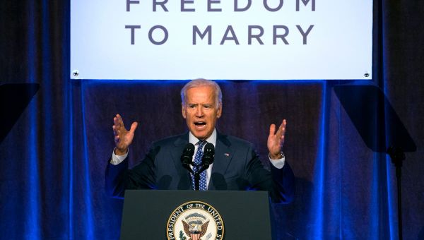 Biden called gay marriage ‘inevitable’ and soon it’ll be law