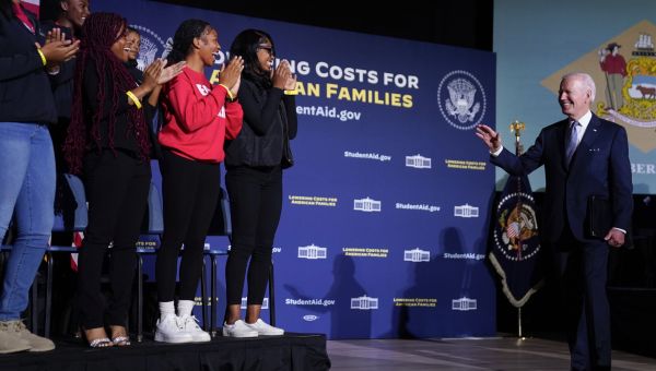 Biden: Nearly 22M have already requested student loan relief - WTOP News