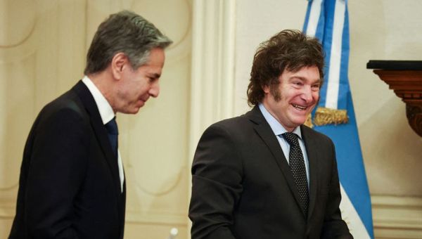 Blinken visits Argentina’s President Milei in sign of US support: ‘extraordinary’ investment opportunities