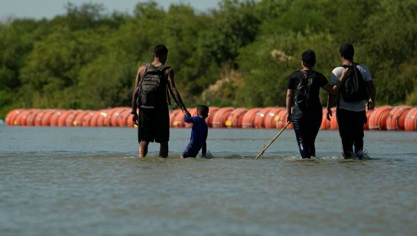 Body found trapped in Greg Abbott’s anti-migrant buoys at Mexico-Texas border