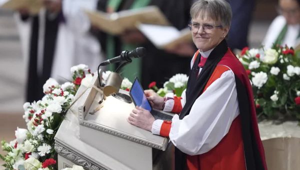 National Cathedral’s ‘Radical Left’ bishop defends lecturing Trump about ‘truth’