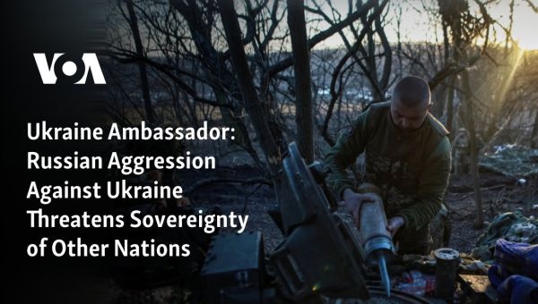 Ukraine Ambassador: Russian Aggression Against Ukraine Threatens Sovereignty of Other Nations