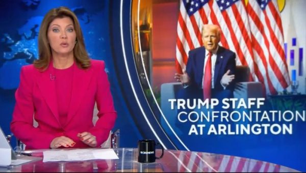 CBS, NBC Outraged Trump Dared Visit Arlington, Unlike Biden-Harris