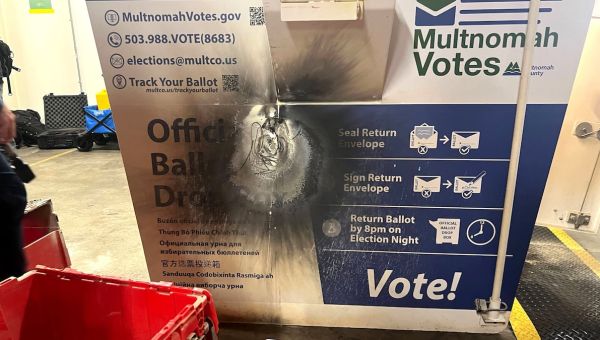 Ballot boxes still safe for voting despite arson attacks in Portland and Vancouver