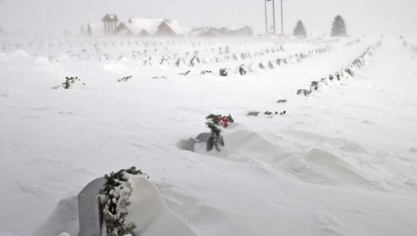 Massive winter storm brings frigid temps, snow and ice to US – The Boston Globe