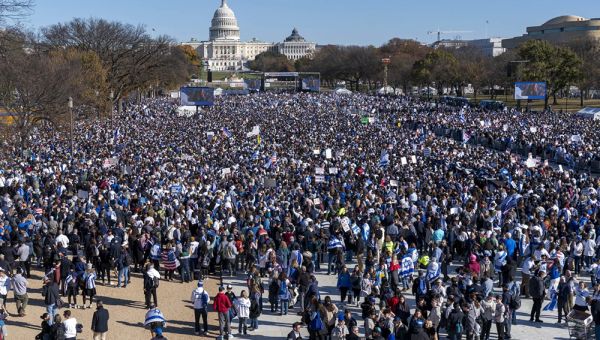 Over 300K in DC for Historic Pro-Israel Rally; Release of Hostages Takes Priority – The Jewish Voice