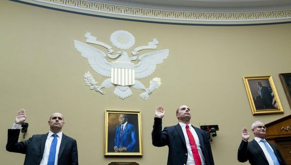 ‘No explanation’: At House hearing, military personnel describe physics-defying UFO encounters