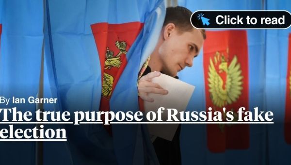 The true purpose of Russia’s fake election