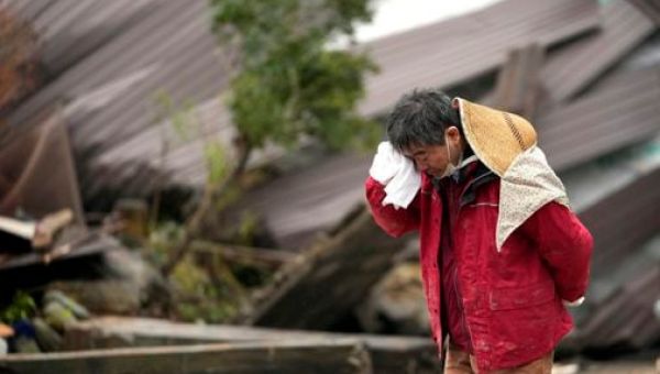 Rescuers race against time in search for survivors in Japan after powerful quakes leave 62 dead – The Boston Globe