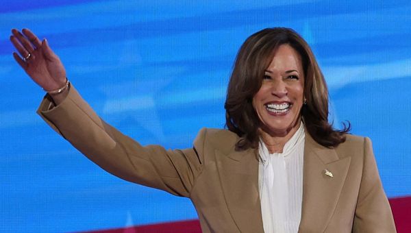 VP Harris praises Biden in surprise remarks at DNC’s opening night: ‘We are forever grateful to you’