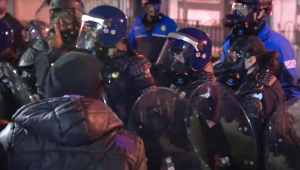 Protesters clash with police at DNC, Jewish students sue NYU, Tlaib part of ‘secret’ pro-Hamas group – JNS.org