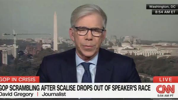 David Gregory Slammed for Criticizing Dems’ Role in House Chaos
