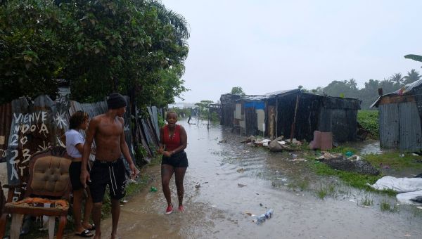 Tropical Storm Franklin strengthens into a hurricane