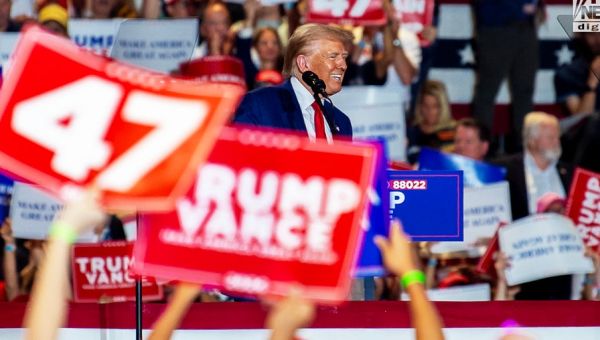 Trump’s ground game shrinks voter registration gap in key battlegrounds