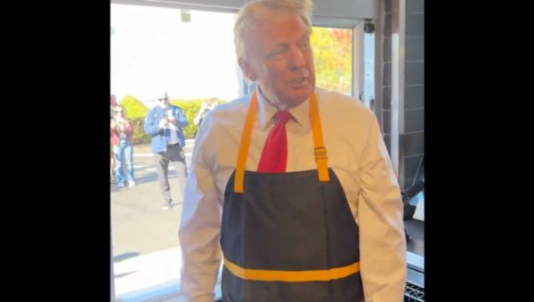 Liberal Melt Down Over Trump Working at McDonald's Shows Its Effectiveness