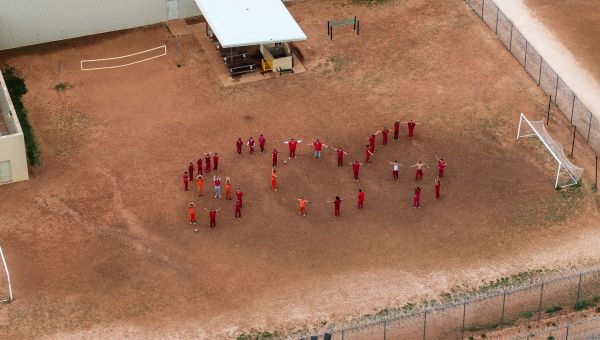 Human chain ‘SOS’ stunt by detained immigrants could backfire, lawyer says