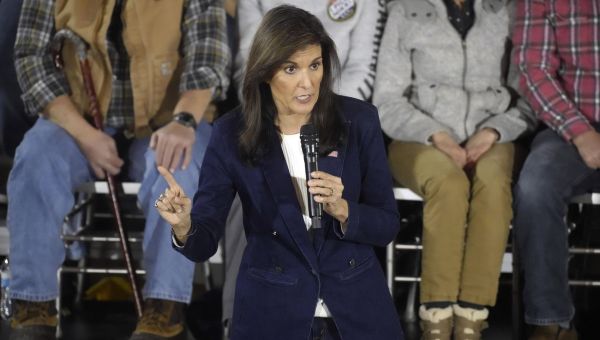 Haley takes a snow day, cancels Iowa events due to blizzard warning