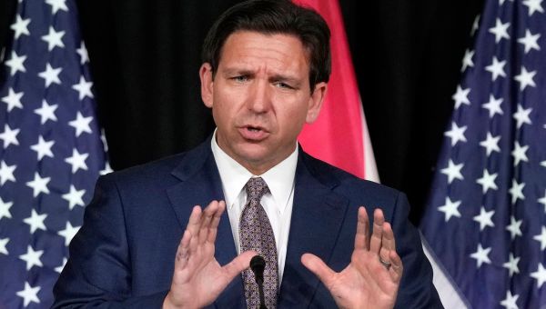 Ron DeSantis admits his Disney World wedding is ‘ironic’