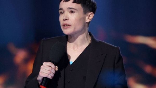 Elliot Page Promotes Sex-Mutilating Drugs, Surgeries for Minors Outside Supreme Court: ‘I Was a Trans Kid’