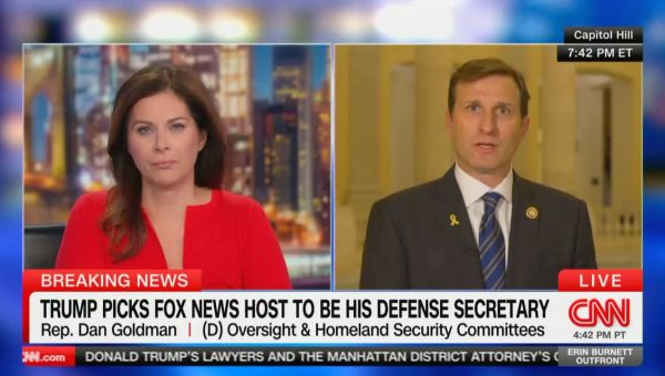 ‘Clearly a Sycophant!’ House Democrat Blasts Trump’s Pick of ‘Pawn’ Fox News Host for Defense Secretary