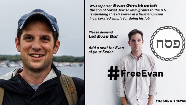 A new symbol at some Passover seders: an empty plate for Evan Gershkovich, Jewish journalist jailed in Russia – Jewish Telegraphic Agency
