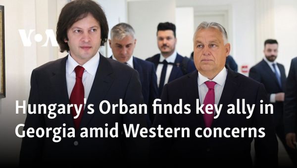 Hungary’s Orban finds key ally in Georgia amid Western concerns