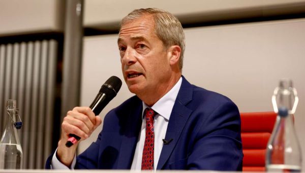 Farage hits back after he was called ‘Tommy Robinson in a suit’