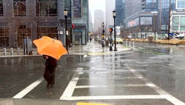 Northeast seeing heavy rain and winds as storms that walloped much of US roll through region – The Boston Globe