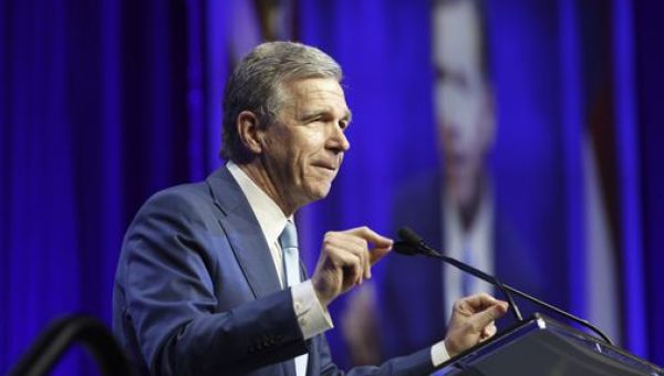 NC Governor Cooper opted out of Harris VP vetting, in part over worry about GOP lieutenant, according to AP sources – The Boston Globe