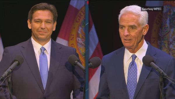 DeSantis, Crist square off in first and only gubernatorial debate