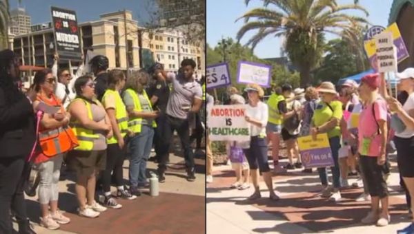 ‘Yes on 4’ rally held in Orlando as Florida justices tee up ballot measure to codify abortion rights