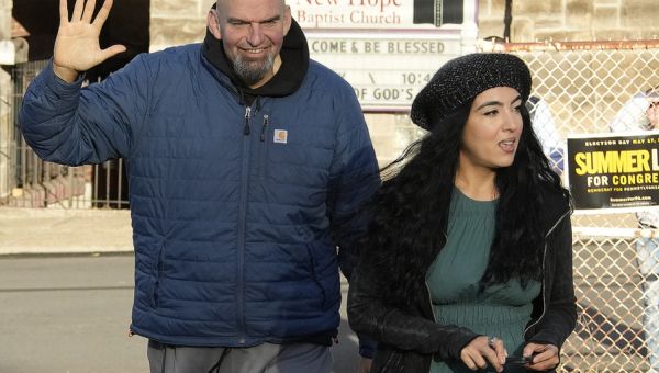 Sen. John Fetterman, wife Gisele, involved in car crash in Maryland Sunday morning