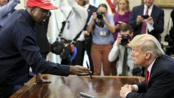 Is Kanye West really out to derail Trump?