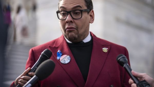 WATCH: Lock to Santos’s Office Changed After Unprecedented Expulsion