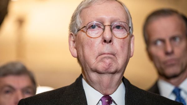 Mitch McConnell discharged from hospital six days after hotel fall