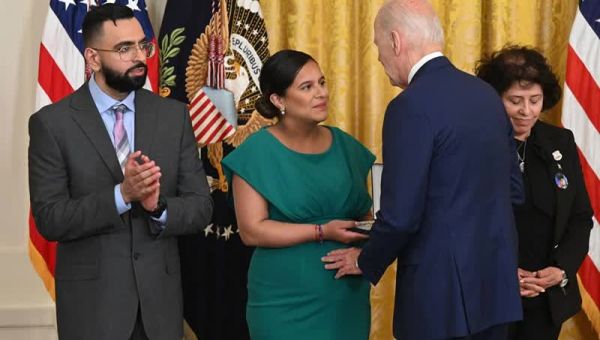 Biden awards Medal of Valor to public safety officers