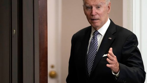 Joe Biden accuses oil companies of ‘war profiteering’ and threatens a windfall tax if they don’t lift domestic production