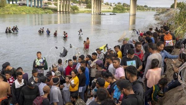 Texas slapped with lawsuit over new law allowing police to arrest migrants who cross the border illegally