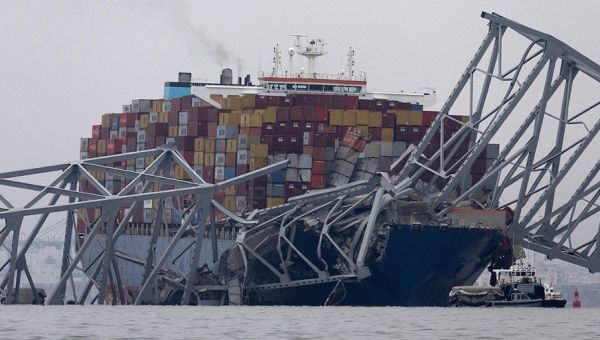 Baltimore bridge collapse draws comparisons to Obama-produced film about cargo ship cyberattack