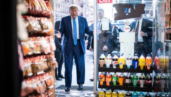 Trump Takes Post-Trial Circus to Fear-Monger About Crime at NYC Bodega