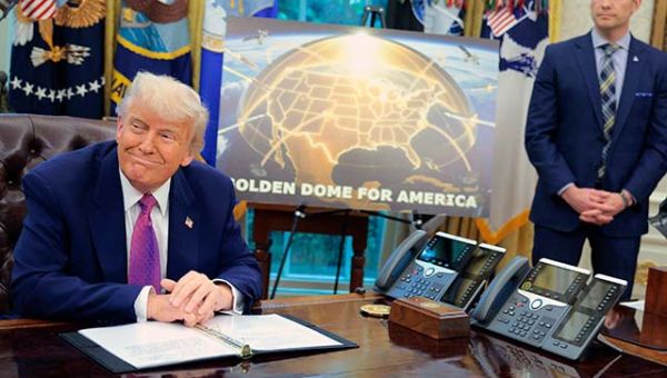 Trump Has Chosen Architecture for 'Golden Dome' Defense Shield