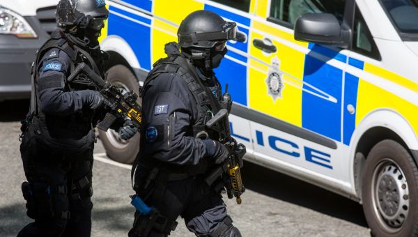 Five men held on terror offences after string of police raids across UK
