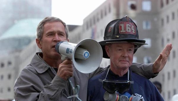 9/11 Firefighter Bob Beckwith, Who Posed In Ground Zero Photo With President Bush, Dies At 91