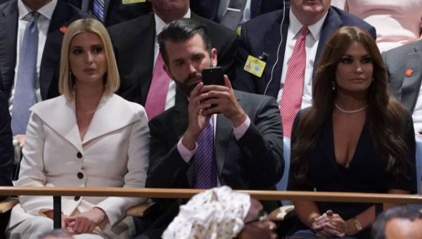 Ivanka Trump strangely crops Kimberly Guilfoyle out of Tiffany Trump wedding photo